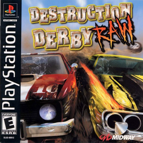 Destruction Derby Raw (USA) Cover